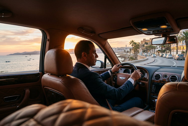 Voiture avec chauffeur
